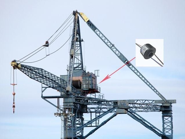 导电滑环在塔吊起重机中的运用